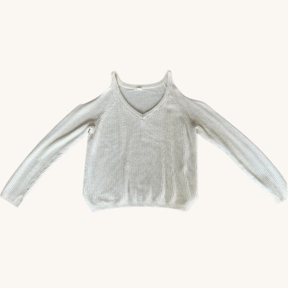 Garage Off White, Open Shoulder, Long Sleeve Shirt - Picture 2 of 2